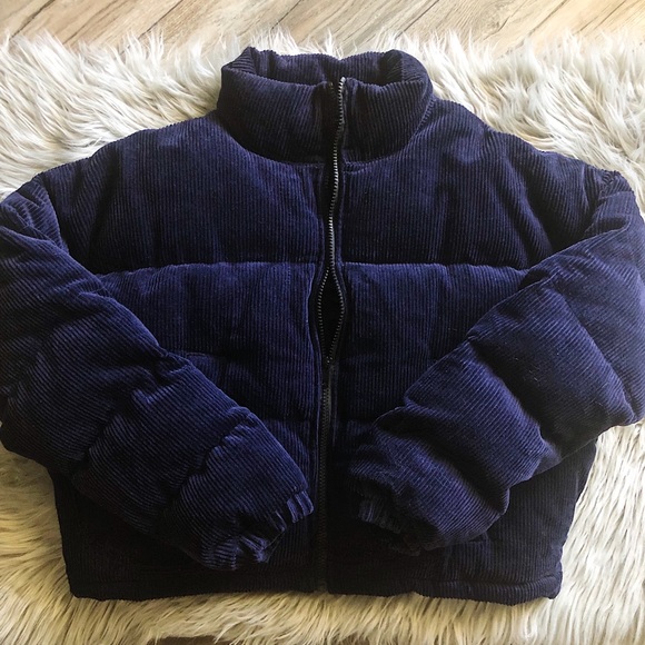 Kendall & Kylie Jackets & Blazers - RARE!! NEW Kendall & Kylie Corduroy Puffer Jacket